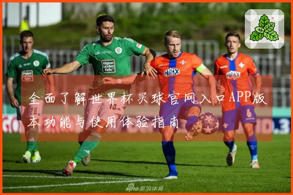 全面了解世界杯买球官网入口APP版本功能与使用体验指南
