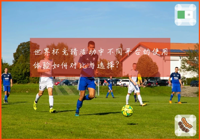 世界杯竞猜活动中不同平台的使用体验如何对比与选择？