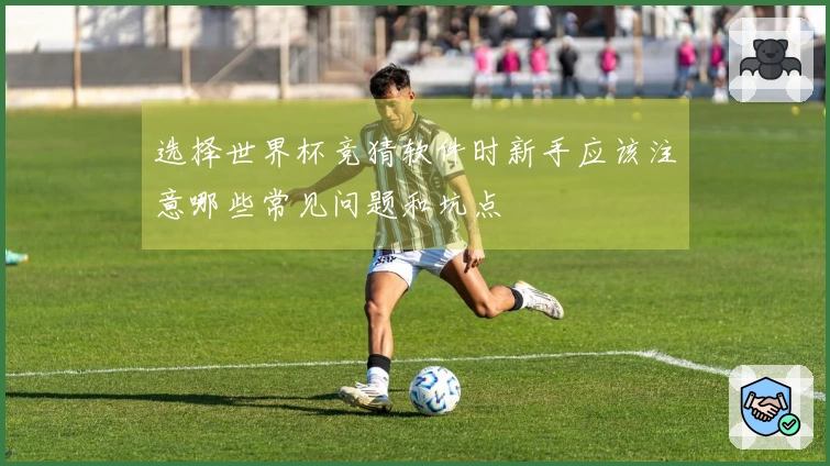 选择世界杯竞猜软件时新手应该注意哪些常见问题和坑点